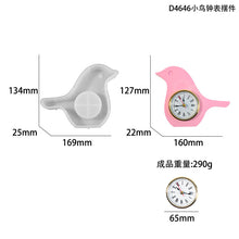 Load image into Gallery viewer, Bird House Clock Silicone Mold