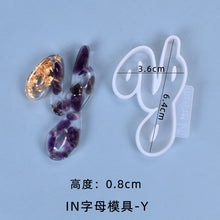 Load image into Gallery viewer, IN Version 26 Letter Pendant Set Silicone Mold