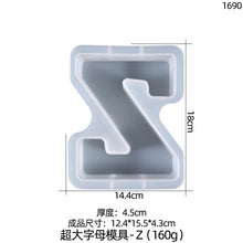 Load image into Gallery viewer, 26 Large Letter Silicone Mold