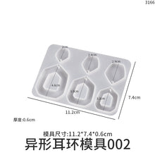 Load image into Gallery viewer, Earrings Silicone Mold