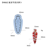 Load image into Gallery viewer, Cartoon Easter Egg Rabbit Hanging Silicone Mold