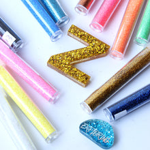 Load image into Gallery viewer, 24 Colors Long Bottle with Glitter Powder