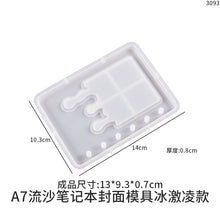 Load image into Gallery viewer, Quicksand Notebook Mold