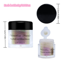 Load image into Gallery viewer, 10 Colors Laser Metal Chameleon Glitter Powder