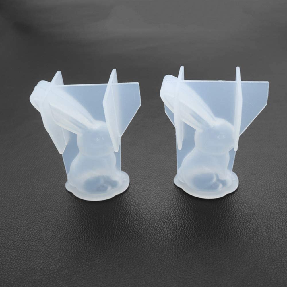 ResinWorld 3D Animal Resin Molds Includes 2 Bunny Resin Casting