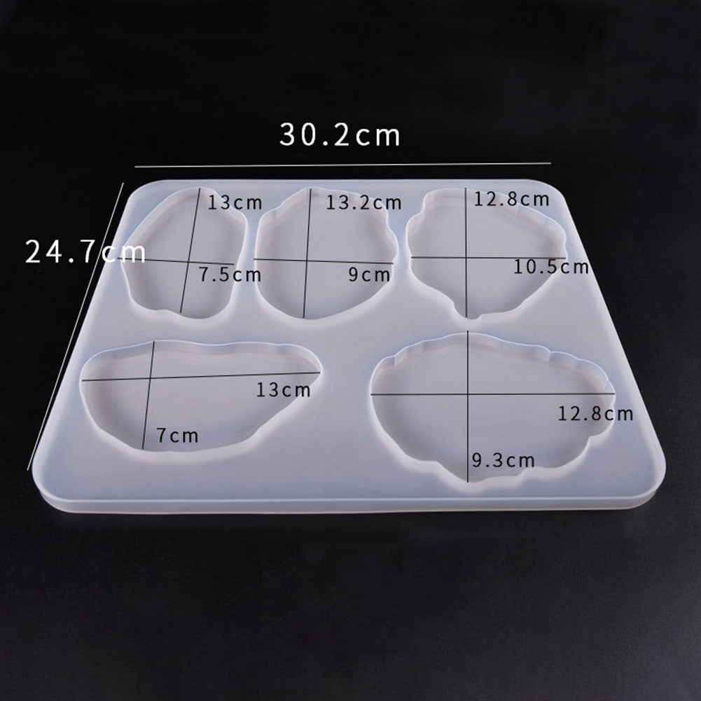 Jewelry Tray Molds For Epoxy Resin Irregular Epoxy Resin Molds