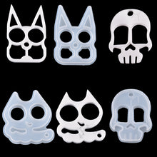 Load image into Gallery viewer, Multiple Animal Self Defense Fist Clasp Silicone Mold
