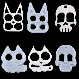 Multiple Animal Self Defense Fist Clasp Silicone Mold