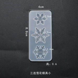 Snowflake Pendant Mold