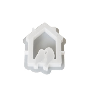 House Bird List Pendant Hanging Silicone Mold