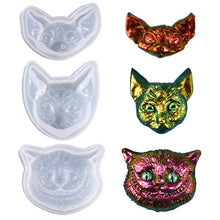 Load image into Gallery viewer, Bat Cat Owl Dog Cat Eagle Head Pendant Mold
