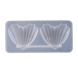 Ocean Series Heart shaped Shell Silicone Mold