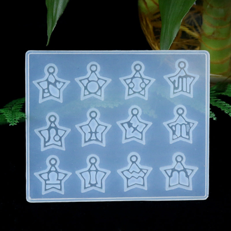 12 Constellation Mold for Casting Necklace Pendant