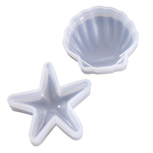 Load image into Gallery viewer, Starfish Seashell Ornaments Mold
