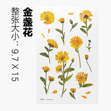 Load image into Gallery viewer, Dried Flower Stickers Material
