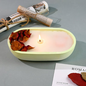 Boat Candle Holder Silicone Mold