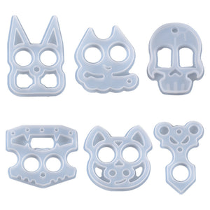 Multiple Animal Self Defense Fist Clasp Silicone Mold