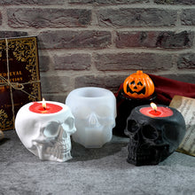 Load image into Gallery viewer, Halloween Skull Storage Candle Cup Mold
