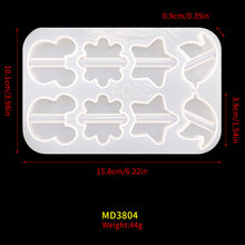 Load image into Gallery viewer, Hua Cambodia DIY Crystal Dropping Glue Cup Straw Silicone Mold Buckle Accessories
