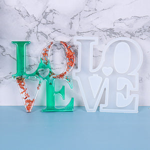 LOVE FAMILY HOME Ornaments Mold