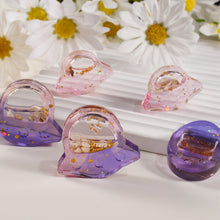 Load image into Gallery viewer, Telephone Spaceship Flowing Sand Pendant Keychain Mold
