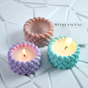 Hemp Rope Holder Candle Cup Storage Mold
