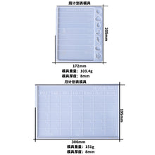 Load image into Gallery viewer, Weekly Monthly Plan Notebook Silicone Mold
