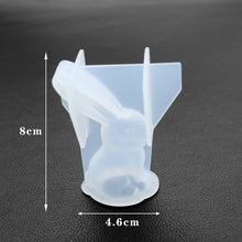 Load image into Gallery viewer, Big Ear Rabbit Silicone Mold
