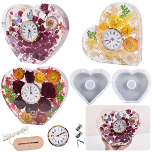 Love Clock Mold