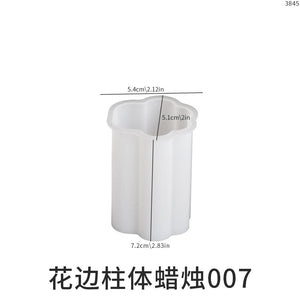Cylindrical Candle Silicone Mold