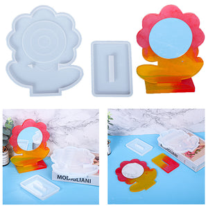 Flower Mirror Silicone Mold