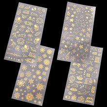 Load image into Gallery viewer, Gold Stamping Sticker Accessories
