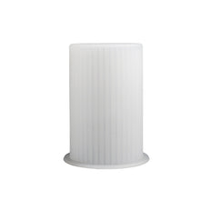 Load image into Gallery viewer, Cylindrical Striped Candle Mold
