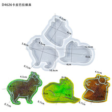 Load image into Gallery viewer, Dolphin Animal Pendant Silicone Mold
