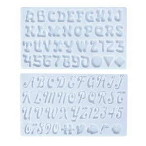 Alphabet Number Letters Mold