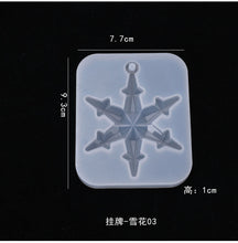 Load image into Gallery viewer, Snowflake Pendant Mold
