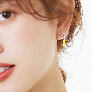 Mini Moon Star Patch Earrings Mold