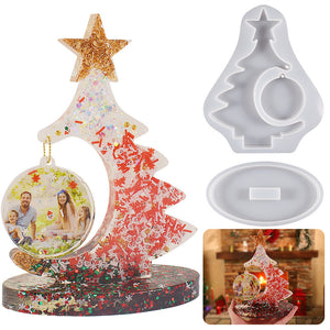 Christmas Tree Photo Frame Mold