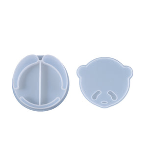 Panda Set Storage Box Coaster Mold