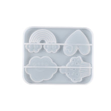 Load image into Gallery viewer, Cloud Rainbow Refrigerator Sticker Mold
