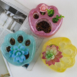 Cat Claw Flower Pot Silicone Mold