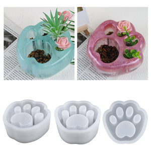 Cat Claw Flower Pot Silicone Mold