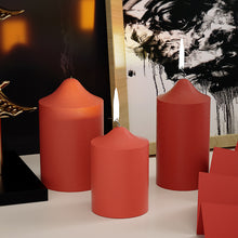 Load image into Gallery viewer, Pointed Cylindrical Candle Mold
