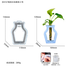 Load image into Gallery viewer, Geometric Hollow Hydroponic Test Tube Vase Mold
