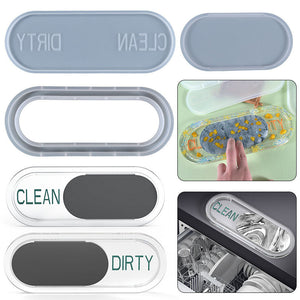 Dishwasher Signboard Display Table Silicone Mold