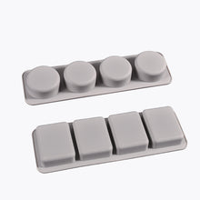 Load image into Gallery viewer, Square Round Block Silicone Mold
