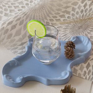European Lace Relief Tray Storage Plate Mold