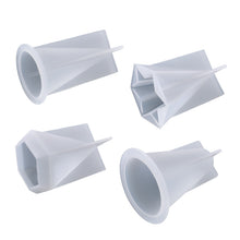 Load image into Gallery viewer, Cylindrical Cone Ring Holder Mold
