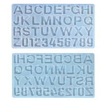 Load image into Gallery viewer, Letters Numbers Pendant Mold
