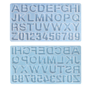 Letters Numbers Pendant Mold